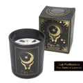Vela Aromática Esotérica - Lua Purificadora (Pau Santo & Lavanda)
