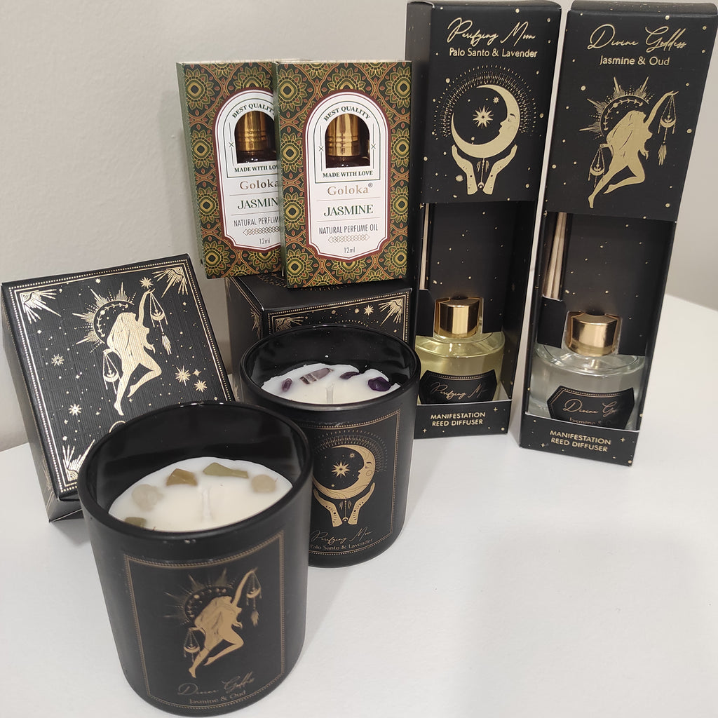 Kit Descoberta Aura - Conceito Místico & Perfume Goloka